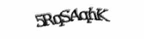 Security check image, please type the characters shown